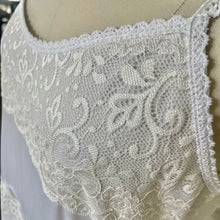 White Lace Slip Underdress Undergarment